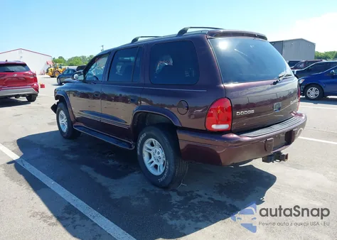 2003 Dodge Durango Slt from USA, damaged, VIN 1D4HS48N33F607020